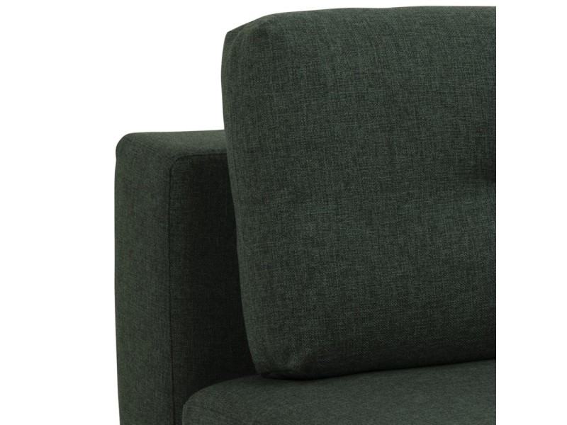 Sofa Malling rozkładana zielona ciemna - ACTONA